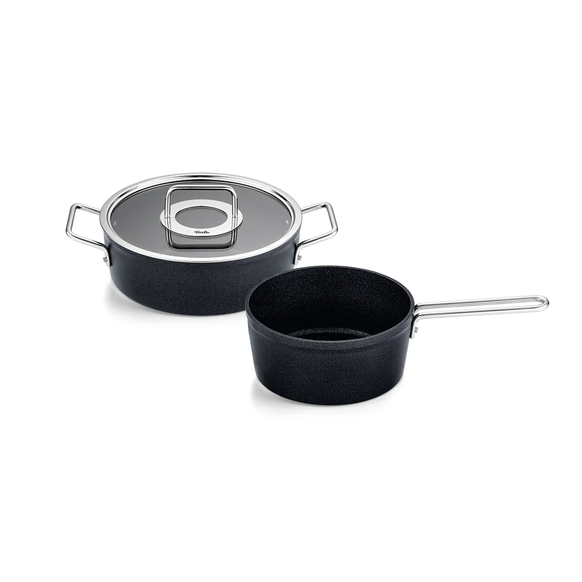 Adamant® 2-tlg. Topf-Set mit Glasdeckel