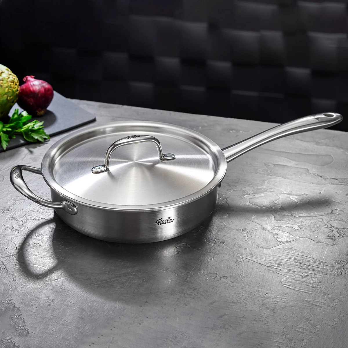 M5 Pro-Ply® Sautépfanne mit Metalldeckel