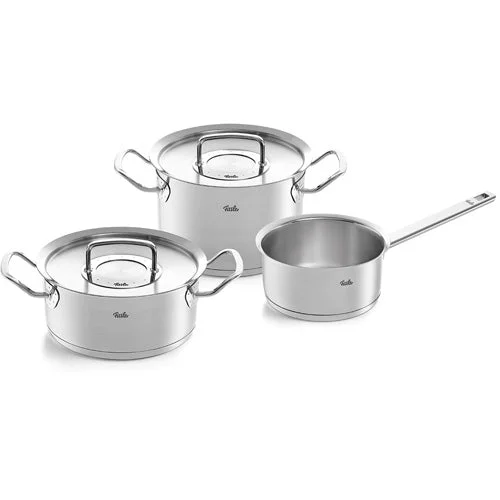 Original-Profi Collection® 3-tlg. Topf-Set mit Metalldeckel