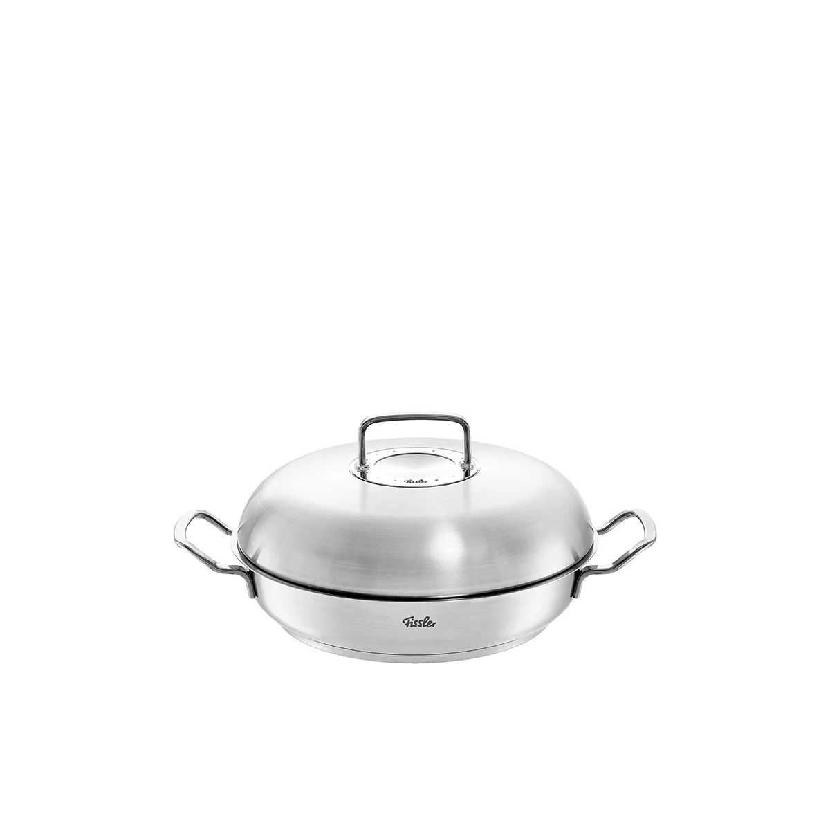 Original-Profi Collection® Servierpfanne mit Novogrill® und Hochraumdeckel